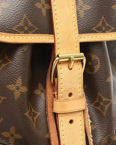 Pre-owned Louis Vuitton Monogram Bosphore Backpack In Brown