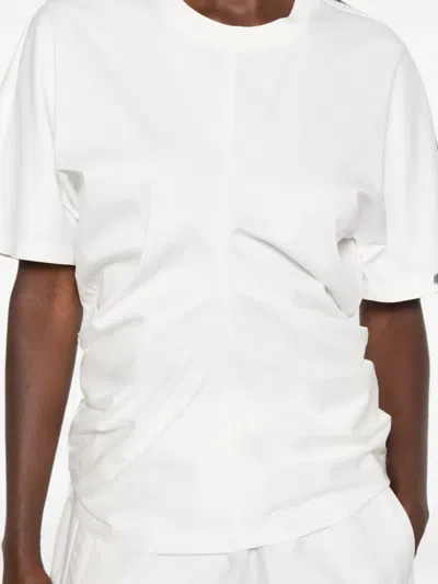 Rohe Draped T-shirt In White
