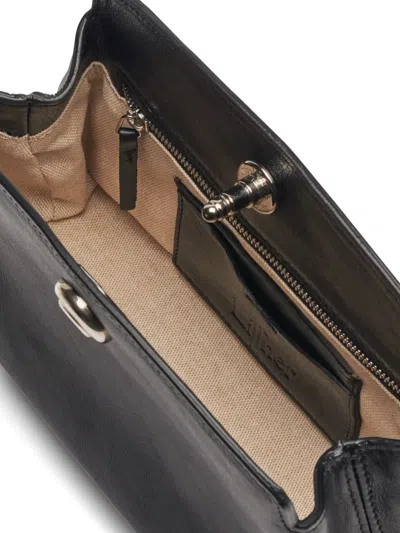 Liffner Pushlock Shoulder Bag In Black