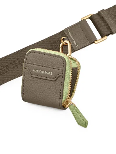 Maison De Sabre Utility Strap Shoulder Strap In Brown