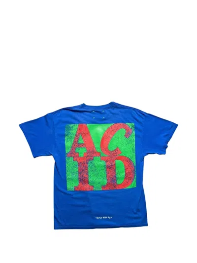 Better With Age Graphic-print T-shirt In Blue