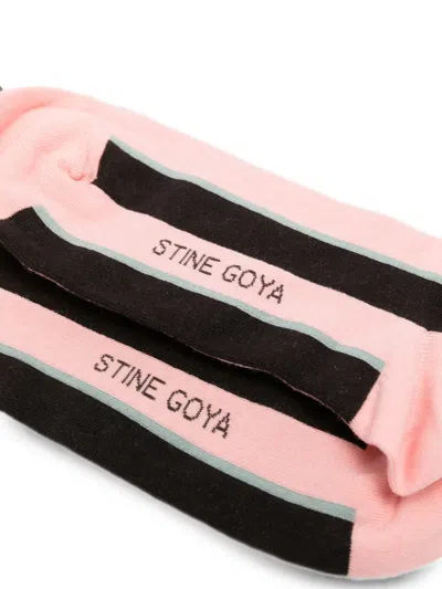 Stine Goya Striped Socks In Multi