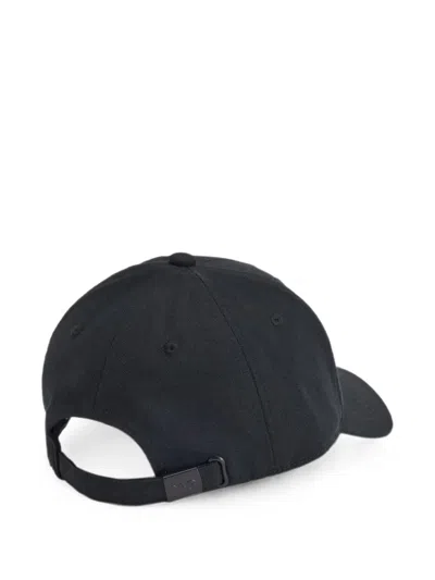 Y-3 Logo-embroidered Baseball Cap In Black