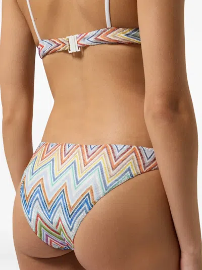 Missoni Zigzag-print Bikini In Multi
