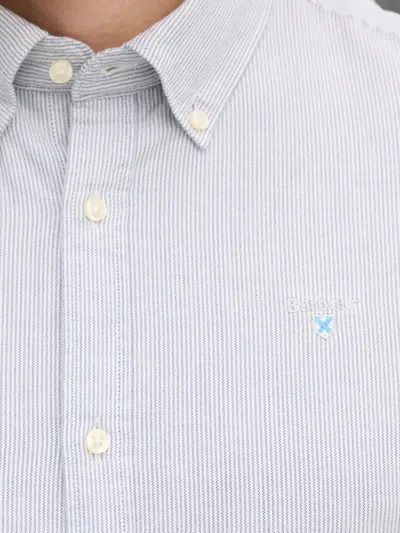 Barbour Stripe-pattern Shirt In Blue