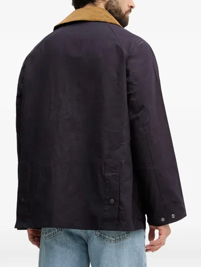 Barbour Oversized Bedale Jacket In Purple