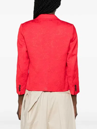 Dries Van Noten Jacket In Red