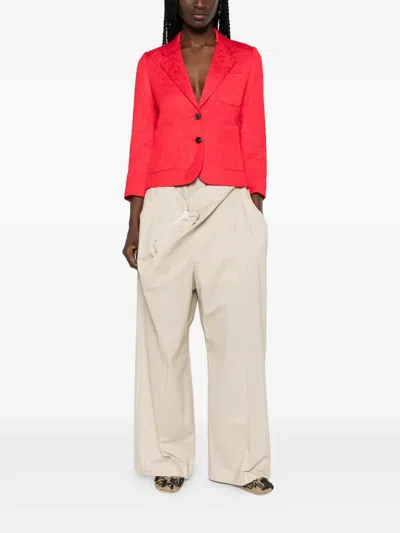 Dries Van Noten Jacket In Red