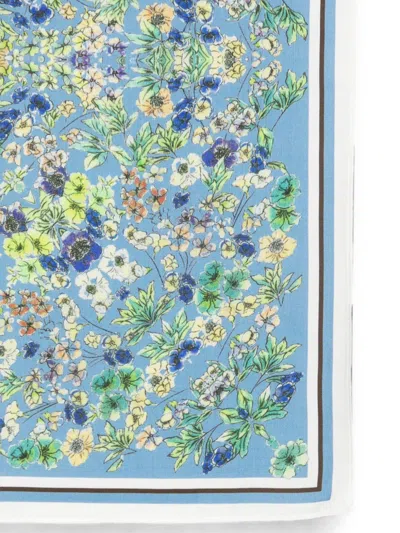 Marc O'polo Floral-print Silk Scarf In Multi