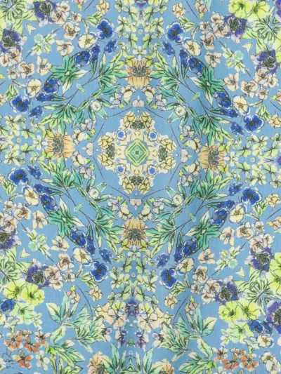 Marc O'polo Floral-print Silk Scarf In Multi