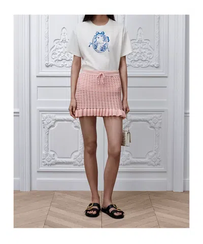 Dior Iviera Oversized T-shirt In White