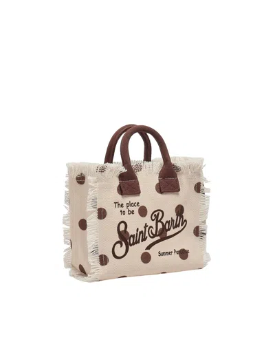 Mc2 Saint Barth Borsa Vanity Mini Regular Pois In Multi