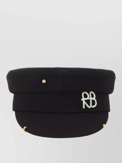 Ruslan Baginskiy Structured Hat Featuring Subtle Metal Accents In Black