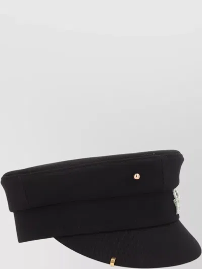 Ruslan Baginskiy Structured Hat Featuring Subtle Metal Accents In Black