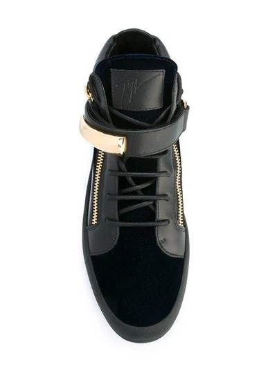 Shop Giuseppe Zanotti Randall Hi-top Sneakers