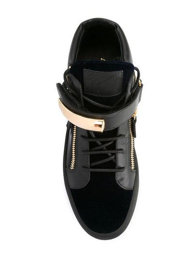 Shop Giuseppe Zanotti Randall Hi-top Sneakers