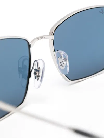 Ray Ban Geometric-frame Sunglasses In Multi