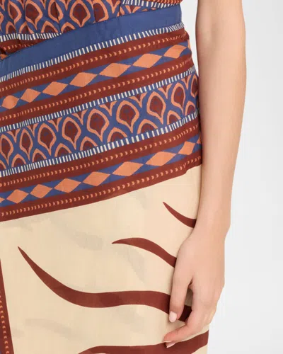 Johanna Ortiz Paraiso Agreste Printed Cotton-voile Maxi Dress In Multi