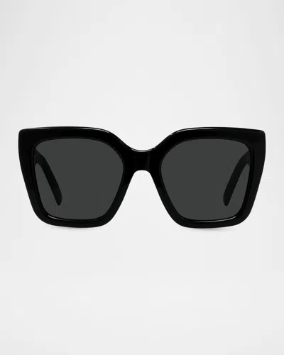 Givenchy Bold Square Acetate Sunglasses In Black