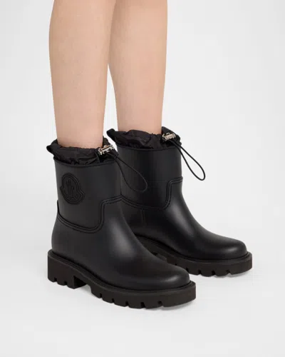Moncler Kickstream Drawstring Rain Boots In Multi