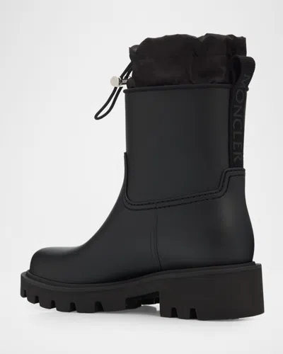 Moncler Kickstream Drawstring Rain Boots In Multi