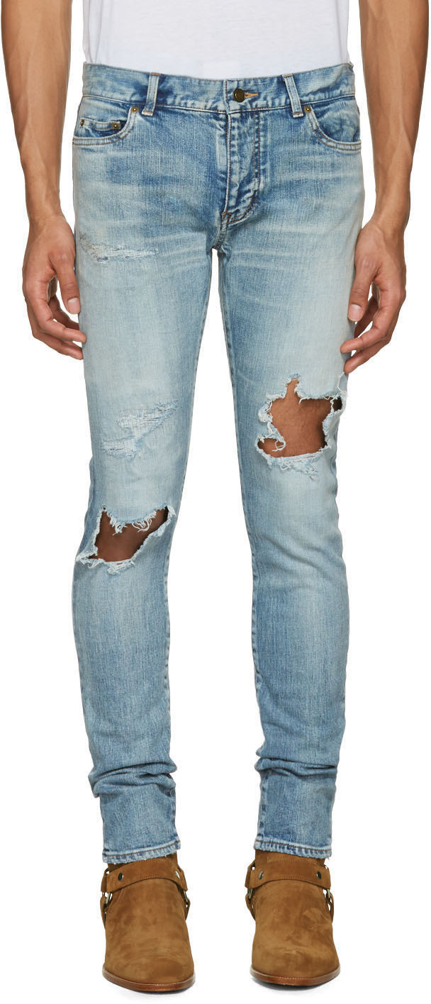 yves saint laurent jeans mens