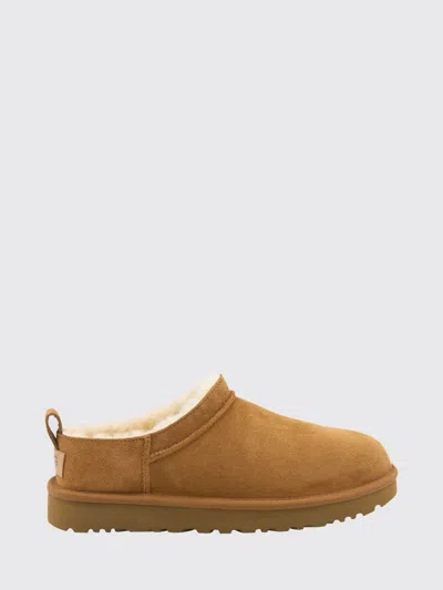 UGG CLASSIC MICRO 防水绒面革厚底踝靴