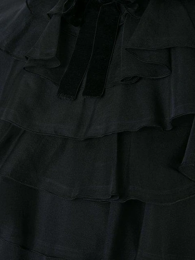Macgraw Bon Bon Silk Dress In Black