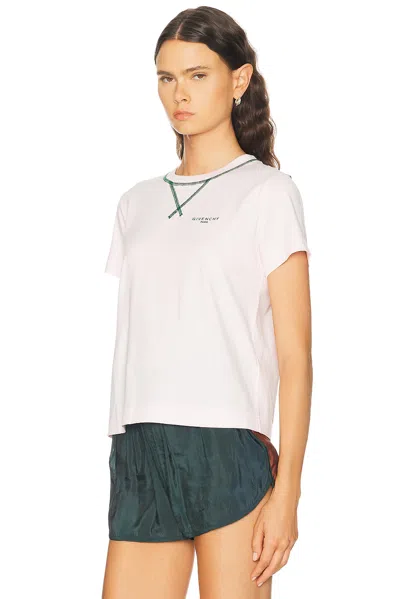 Givenchy Fitted T-shirt In Pink