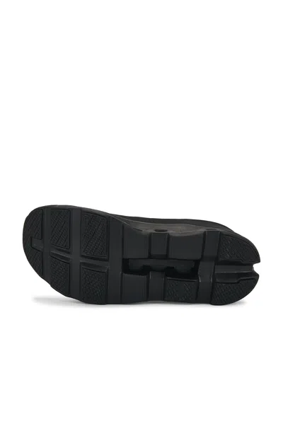 On Cloudmster Void Lace-up Panelled Sneakers In Black
