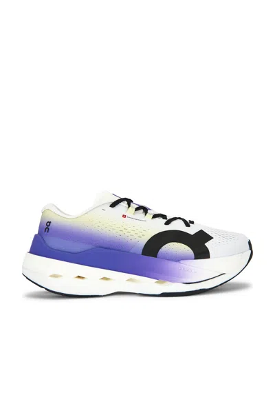 On Cloudboom Max Cloudtec Performance Running Sneakers In White