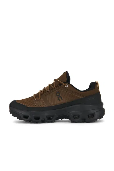 On Cloudrock Low Wp In Brown