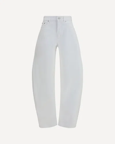Alaïa Alaia White Rodeo Denim Trousers In White