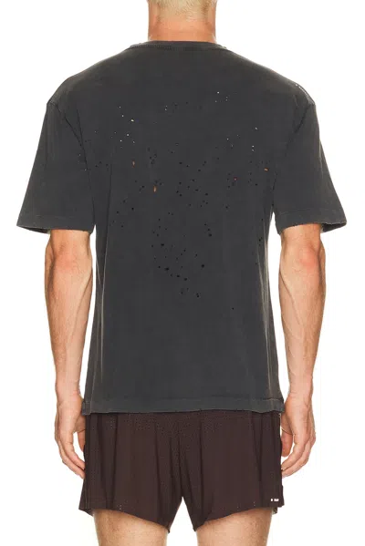 Satisfy T-shirt Mothtech Aged Black In Black
