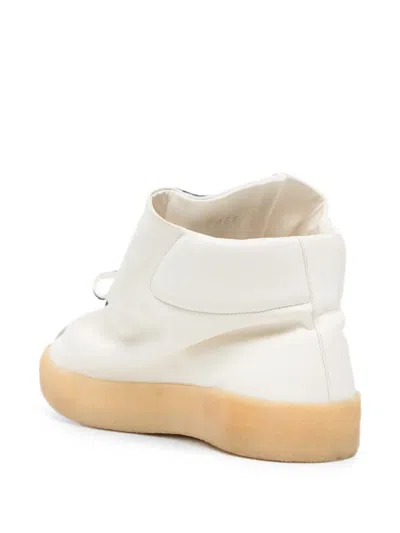 Deepti Leather Ankle Boots In Multi