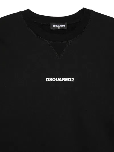 Dsquared2 Logo-print Sweatshirt In Black