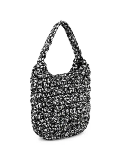 Samsoe & Samsoe Knotted Woven Tote Bag In Multi