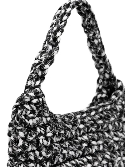 Samsoe & Samsoe Knotted Woven Tote Bag In Multi