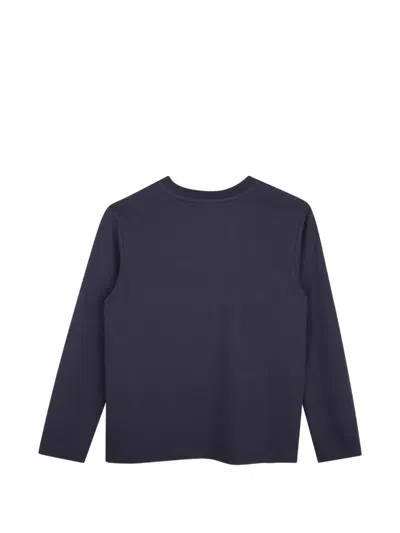 Givenchy Logo-print Long-sleeve T-shirt In Black