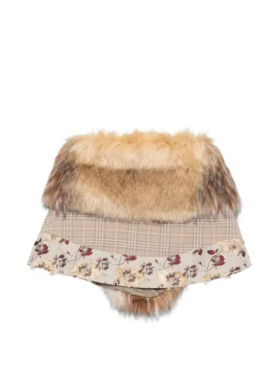 Antonio Marras Check-pattern Cape In Multi