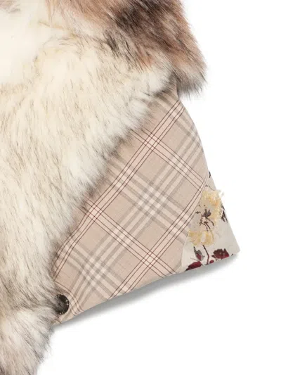 Antonio Marras Check-pattern Cape In Multi