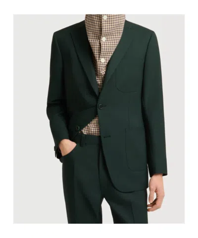 Marni Deep-green Techno-fabric Jacket In Green