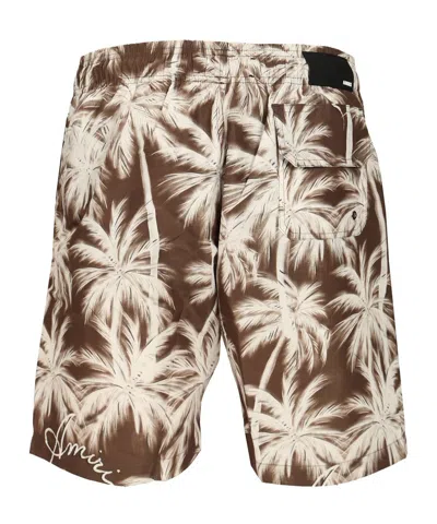 Amiri Drawstring Swim Trunks In Multi