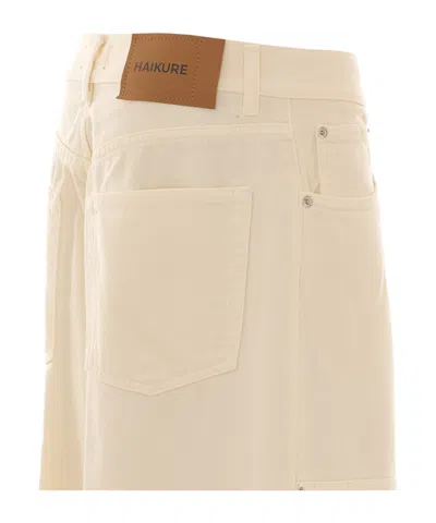 Haikure Belt-loop Jeans In Neutral