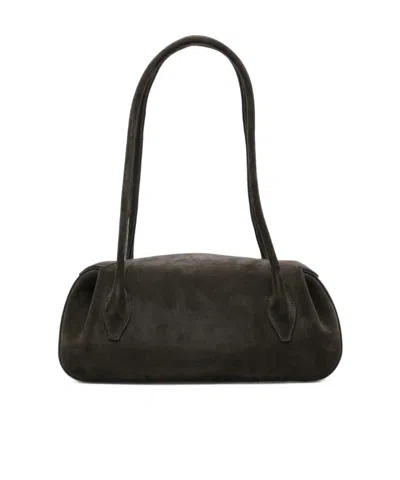 Yuzefi Oyster Leather Shoulder Bag In Pattern