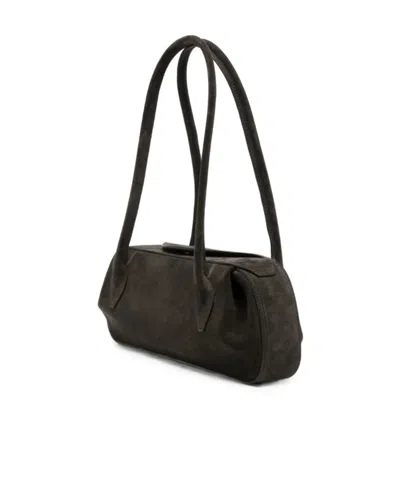 Yuzefi Oyster Leather Shoulder Bag In Pattern