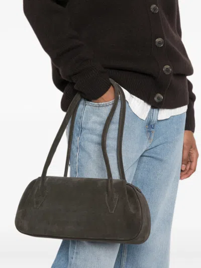 Yuzefi Oyster Leather Shoulder Bag In Pattern