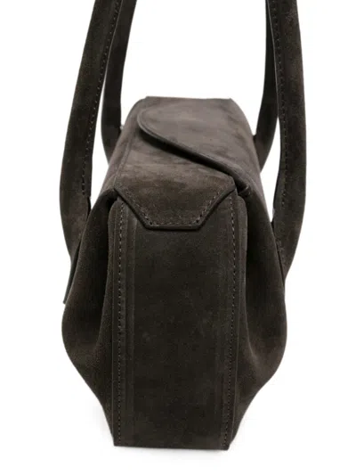 Yuzefi Oyster Leather Shoulder Bag In Pattern