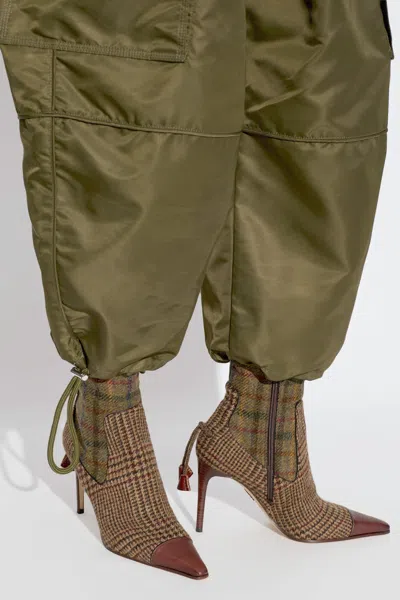 Dsquared2 Side Zip Booties In Blue