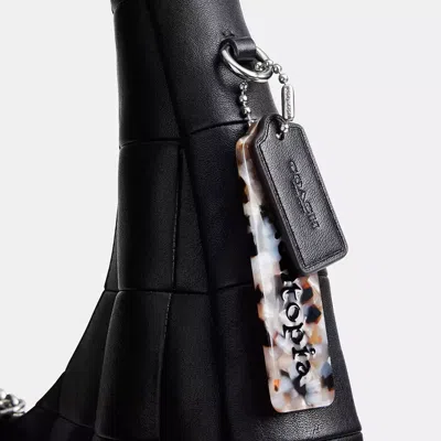 Coach Alter/ego Large Crescent Shoulder Bag In Black